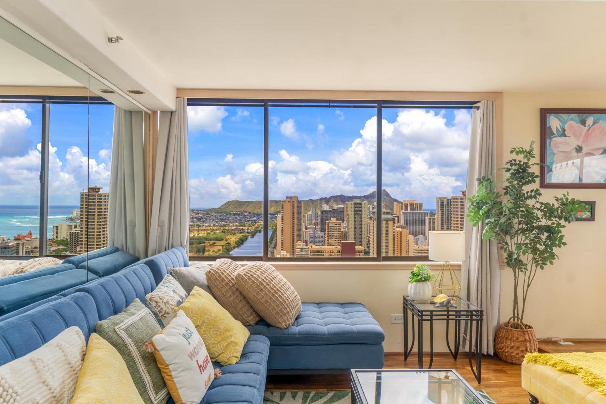 Hawaiian Monarch Penthouse 402 Apartment โฮโนลูลู ภายนอก รูปภาพ