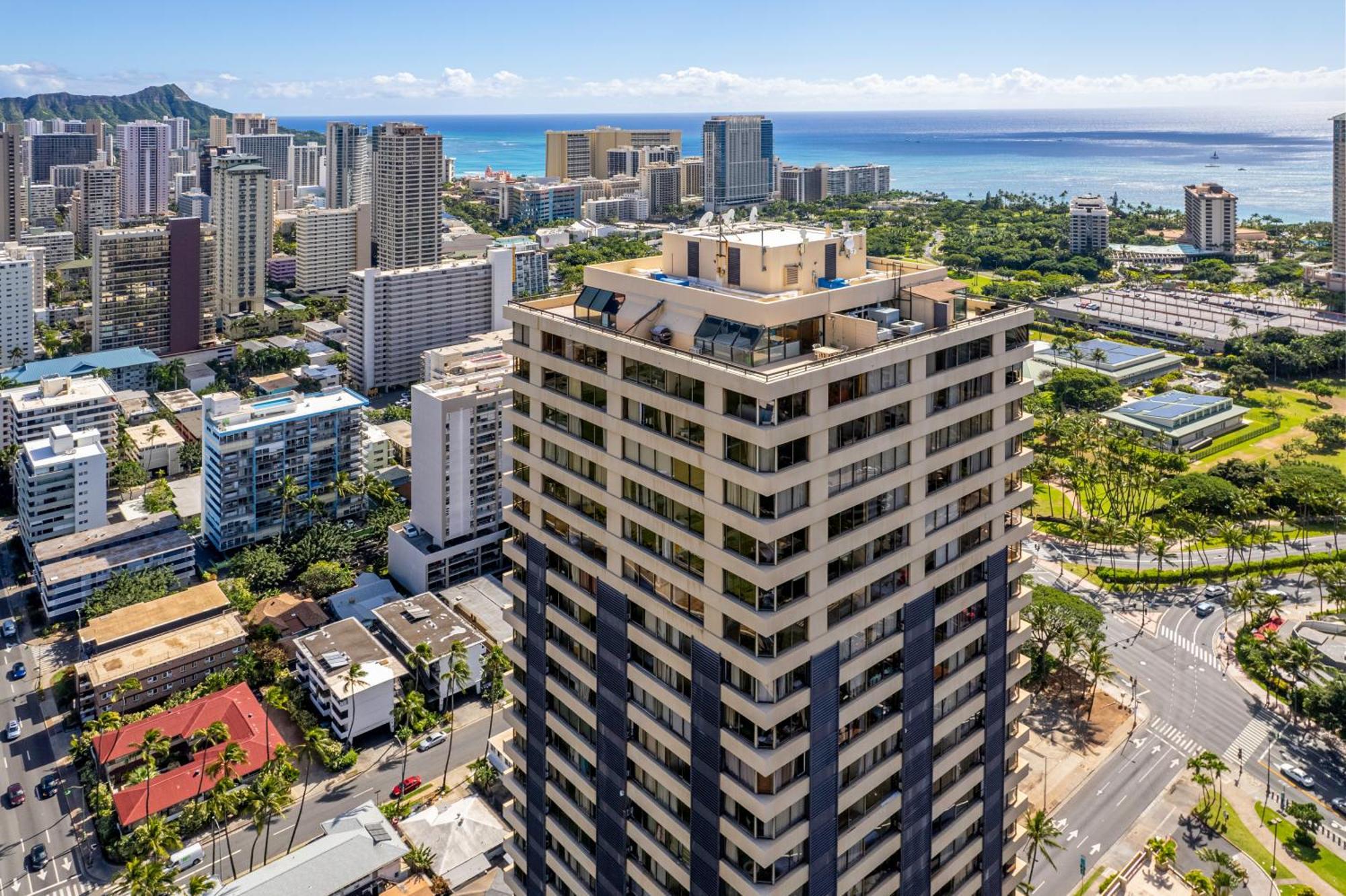Hawaiian Monarch Penthouse 402 Apartment โฮโนลูลู ภายนอก รูปภาพ