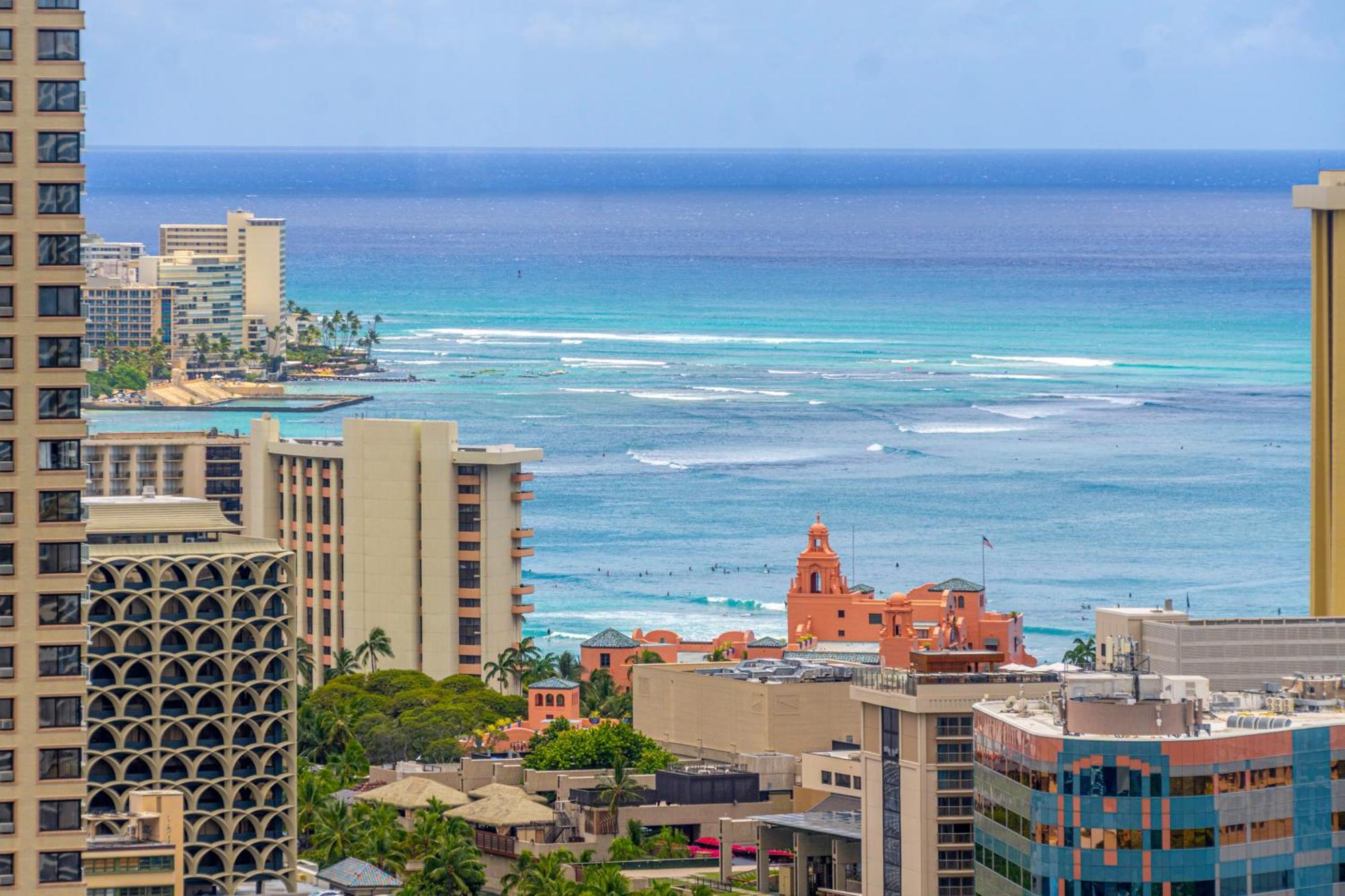 Hawaiian Monarch Penthouse 402 Apartment โฮโนลูลู ภายนอก รูปภาพ